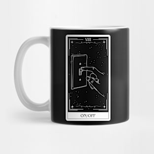 On/Off Dnd 5e Spells Tarot Card Dungeons and Dragons Gift Mug